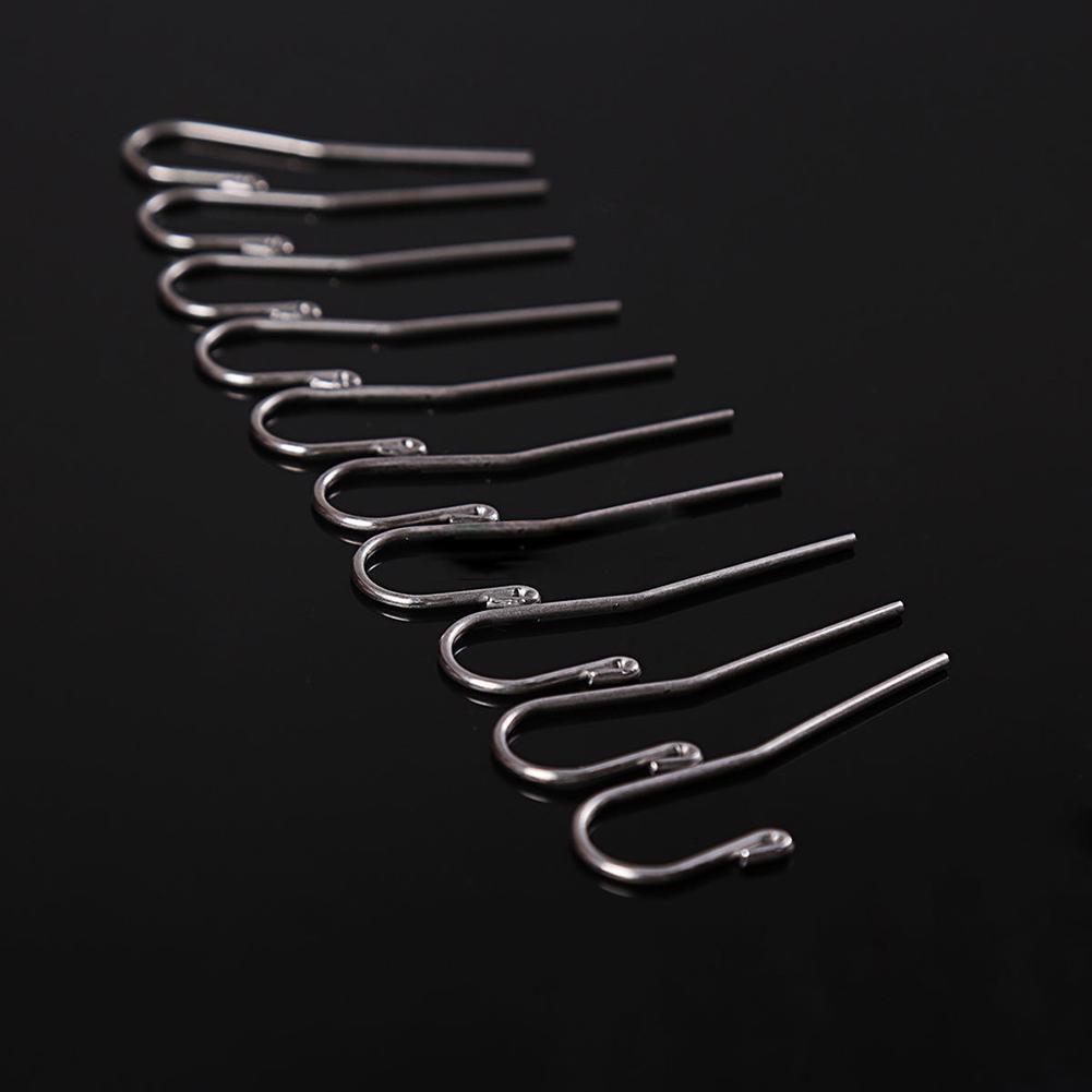 10 Pz In Acciaio Inox Dental Lip Hooks Per Apex Locator Stainless Steel Tester Endo Instrument Tools - Foto 4