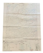 1998 NIMA Military Topographic Map of JA'DAN (RAINPOOL), IRAQ