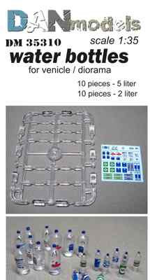 Dan Models 35310 - 1/35 Water Bottles for Vehicle/Diorama Scale 20 pieces
