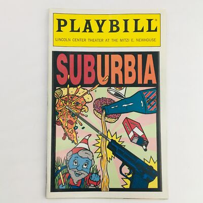 1994 Playbill Suburbia by Robert Falls at Lincoln Center Theatre
