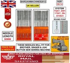 JUKI MB-373 BUTTON SEW SYSTEM:TQX7 2091 175X7 SIZE90/14 INDST SEWING MCHN NEEDLE