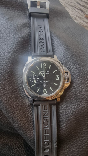Panerai Luminor Marina Logo OP6617 PAM00005 Manual Mens Watch
