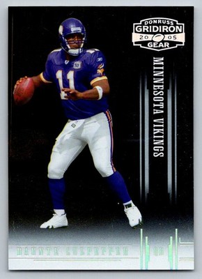 2005 Donruss Gridiron Gear Silver Holofoil  Daunte Culpepper 27 016/250