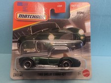 Matchbox 1965 Shelby Cobra 427  Short Card Green New 2026