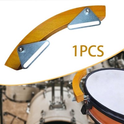 Drum Kit Rimshots Block Wood Rims Device for Stage Teaching Aid Performance
