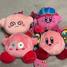 Kirby 30th Anniversary Mascot Plush Set 4 Figures Official Limited Edition