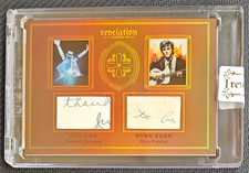 Michael Jackson Elvis Presley 2025 Eternal 69/99 Dual Patch Revelation History