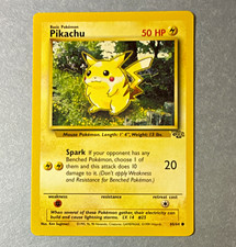 Pikachu [1st Edition] #60 Prices | Pokemon Jungle | Pokemon Cards