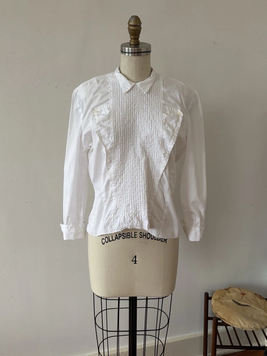 40-50年代　ビンテージ　トップス Cotton White 1950s Vintage Tops for Women for sale | eBay