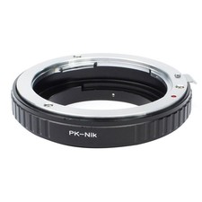 Alloy Camera Lens Ring Adapter For Pentax K Lens to For Nikon F mount Adapter B