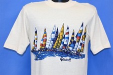 vintage 70s HAWAII SAILBOAT SAILING CRAZY SHIRTS 2 SIDED t-shirt MEDIUM M