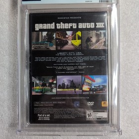 GRADED Grand Theft Auto 3 (PS2) PSA 9.6 A+  NEW Sealed! GTA III PLAYSTATION 2