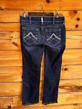 ARIAT Real Denim Women s Mid Rise Boot Cut Jeans Size 29s Western Rodeo Cowgirl