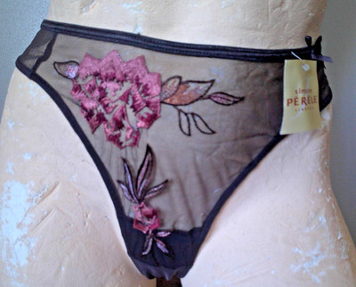 Extra Small - Simone Perele Dessous Damen Tanga EUR Größe 1 = Extra Small