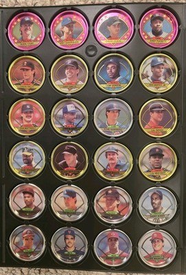 1990 TOPPS BASEBALL COIN COMPLETE SET OF 60 W/ HOF'ERS 