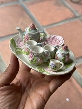 Vintage Miniature Tea Set