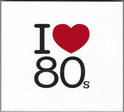 Various Artists - I love Eighties 80s - 2CD - Neu - OVP -