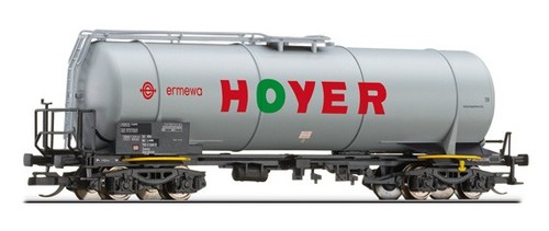 Tillig  1:120 TT - 15472  Leichtölkesselwagen HOYER ermewa wie Neu in OVP | Zustand: Gebraucht