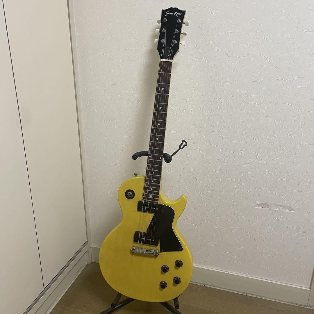 Grass Roots レスポールスペシャル イエロー エレキギター Grass Roots