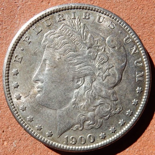 1900 Morgan SILVER DOLLAR 🪙 Ungraded, EF estimate