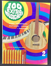 Vtg Music book 100 Exitos Musicales 2, Bolanos - ships free