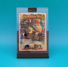 Wild Card Holiday Hits Leo De Vries 2025 True 1/1 Silver Christmas Hit! 🎅🏼