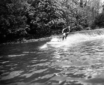 Demonstration of Ski Craft organised by United Kingdom Distributor- Old Photo