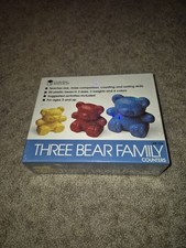 Learning Resources Three Bear Family Counters 80 Plastic Bears In 3 Sizes NIP