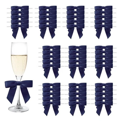 Nœuds cadeaux décoration mariage Petits nœuds cadeau Mini nœud - Photo 1/4