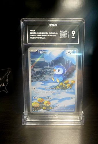 Piplup graded TAG 9 for sale on eBay