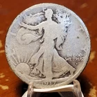 1917-D Walking Liberty Half Dollar CIRC 90% Silver