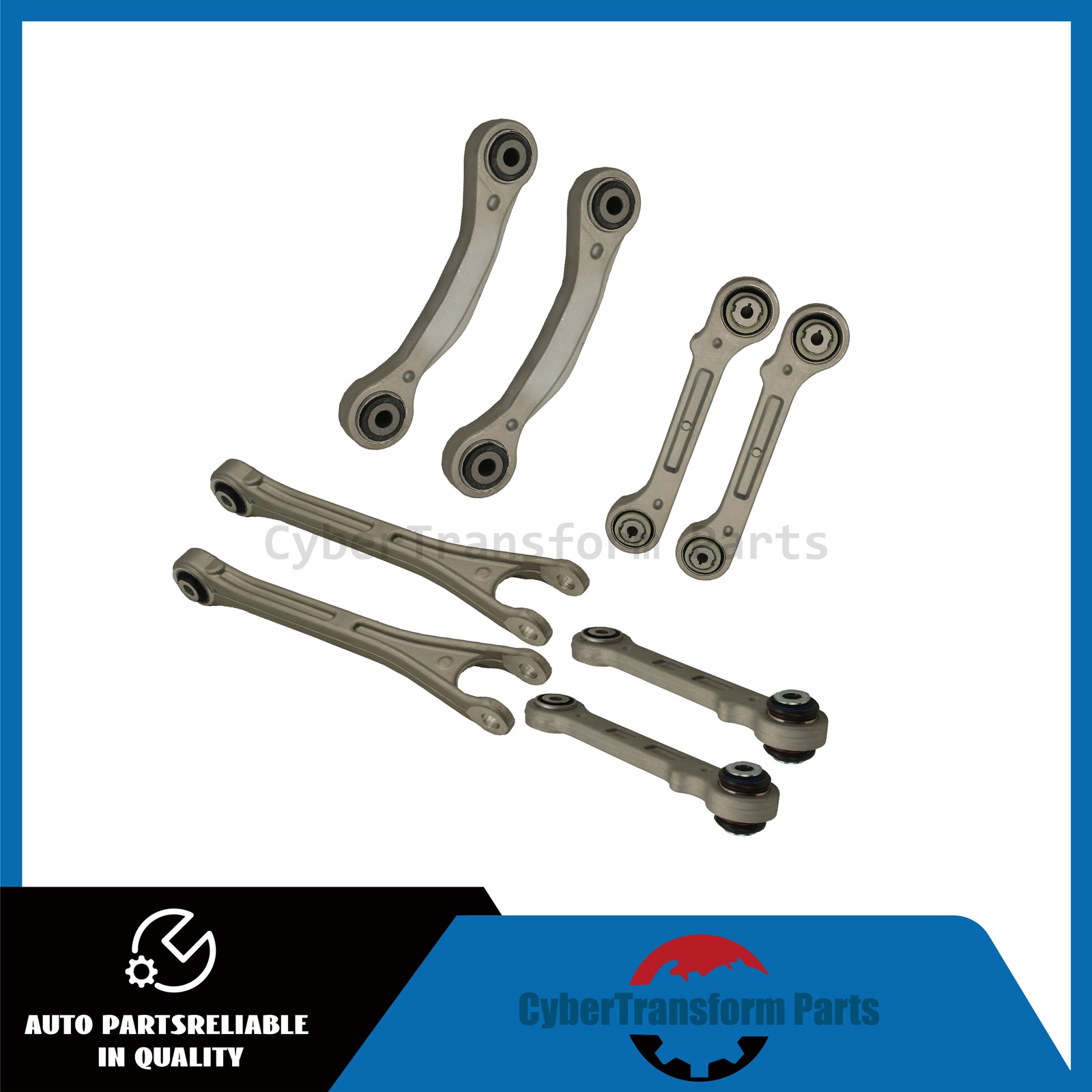 8PCS For 2017+ Maserati Levante Rear Suspension Control Arm Kit US