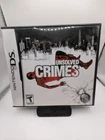 Nintendo DS - Unsolved Crimes - Complete in Box w/ Manual