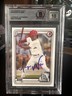 Masyn Winn Auto 2020 Bowman Draft RC BD-59 St. Louis Cardinals Auto 10 Beckett