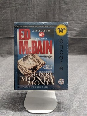Ed McBain - Money Money Money 2001 Audiobook CD 87th Precinct Crime Encore