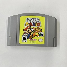 Paper Mario - Nintendo 64 (N64) Exclusive release Rare find Collector's item