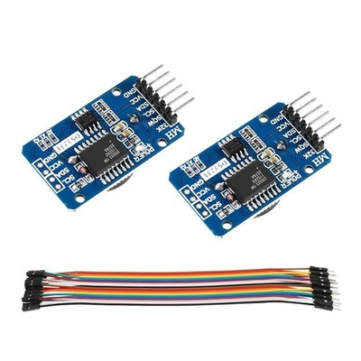 DS3231 AT24C32 IIC RTC Module Clock Timer Memory Beats 2pcs, 2pcs