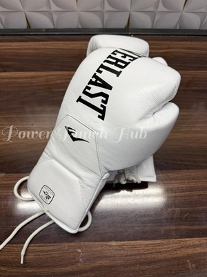Everlast Elite Pro Lace Up Type Boxing Gloves Training Gloves 8oz