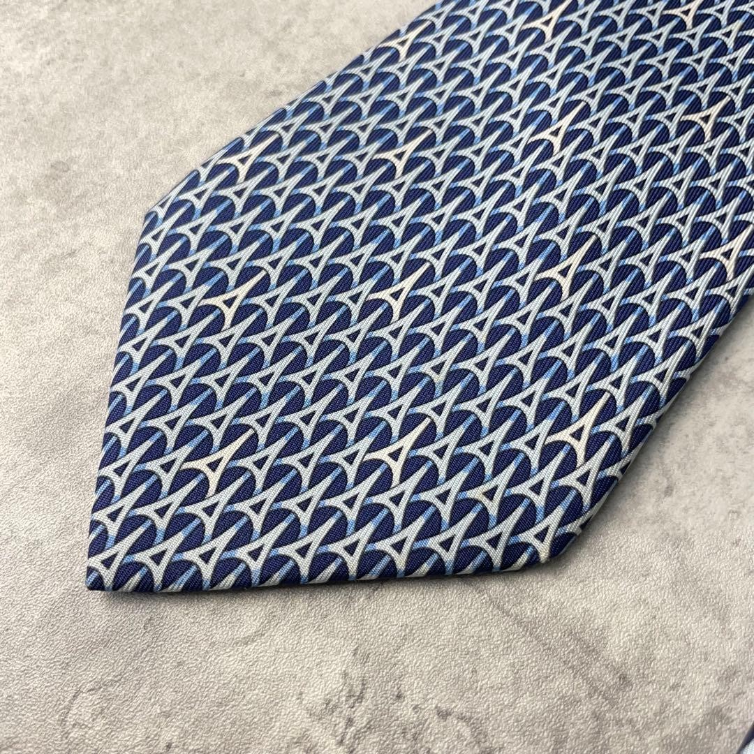 Excellent Condition HERMES Triangle Pattern Myste… - image 3