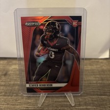2025 Panini Prizm Draft Picks Xzavier Henderson /399 Red Prizm
