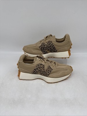 New Balance 327 Animal Print Leopard Beige Incense Damen UK 4 EU 36,5 NEU