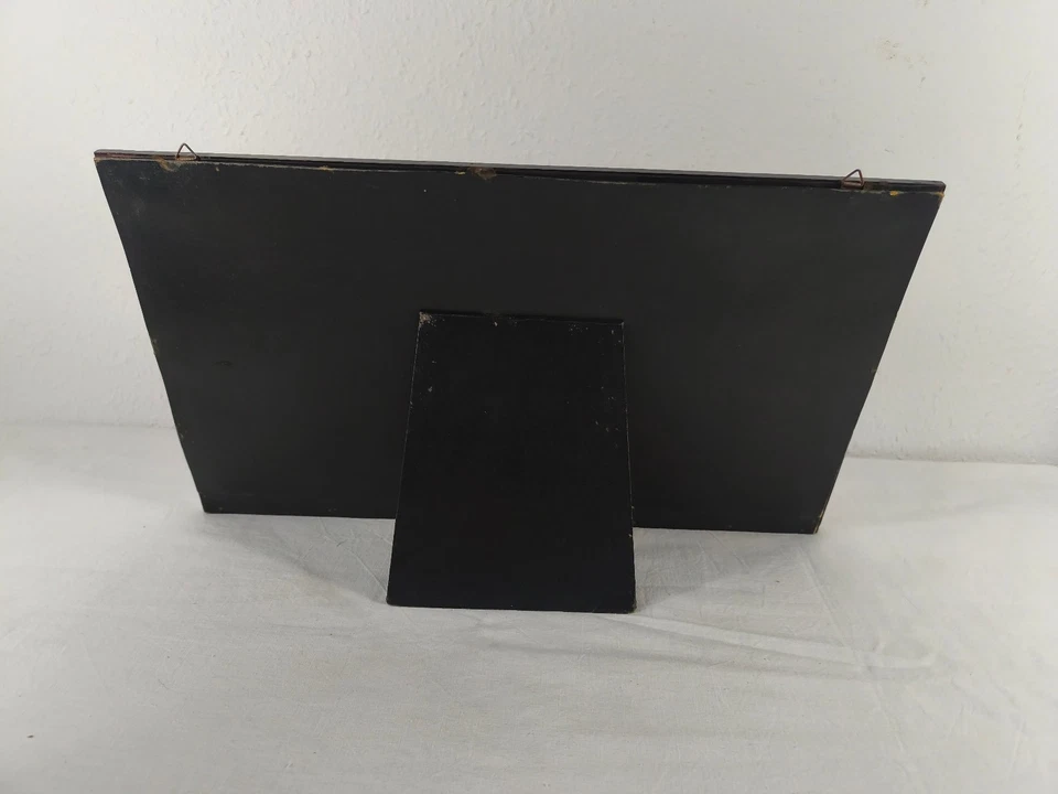 Standbilderrahme Bilderrahmen / Rahmen " Schellack Rot Perlrand " um 1900 - Bild 2 von 2