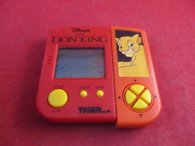 Disney's The Lion King Tiger Electronic Handheld Video Game Rare Simba Variant