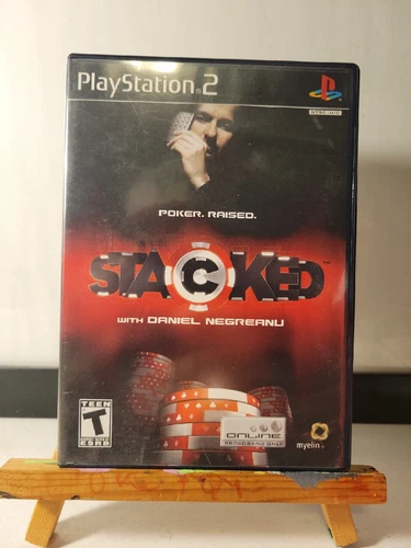 Stacked With Daniel Negreanu PS2 Tested FREE LETTERMAIL SHIPPING WITHIN CANADA