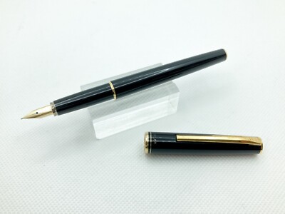 PILOT JAPAN Fountain Pen: H185, F, Black, Capped pen
