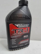 Torco TR-1 Premium Blend Racing Oil SAE 20W50 USA Made 1-Quart Bottle Engine Oil