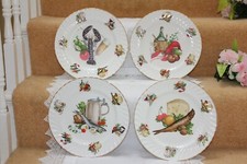 14   Lovely Vintage ChinaSet Of 4 Decoraive / Dinner Plates 26.5cm