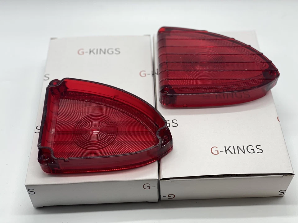 1960-1966 CHEVROLET GMC PAINEL SUBURBANO CAMINHÃO LENTE LANTERNA TRASEIRA - PAR - Imagem 2 de 4