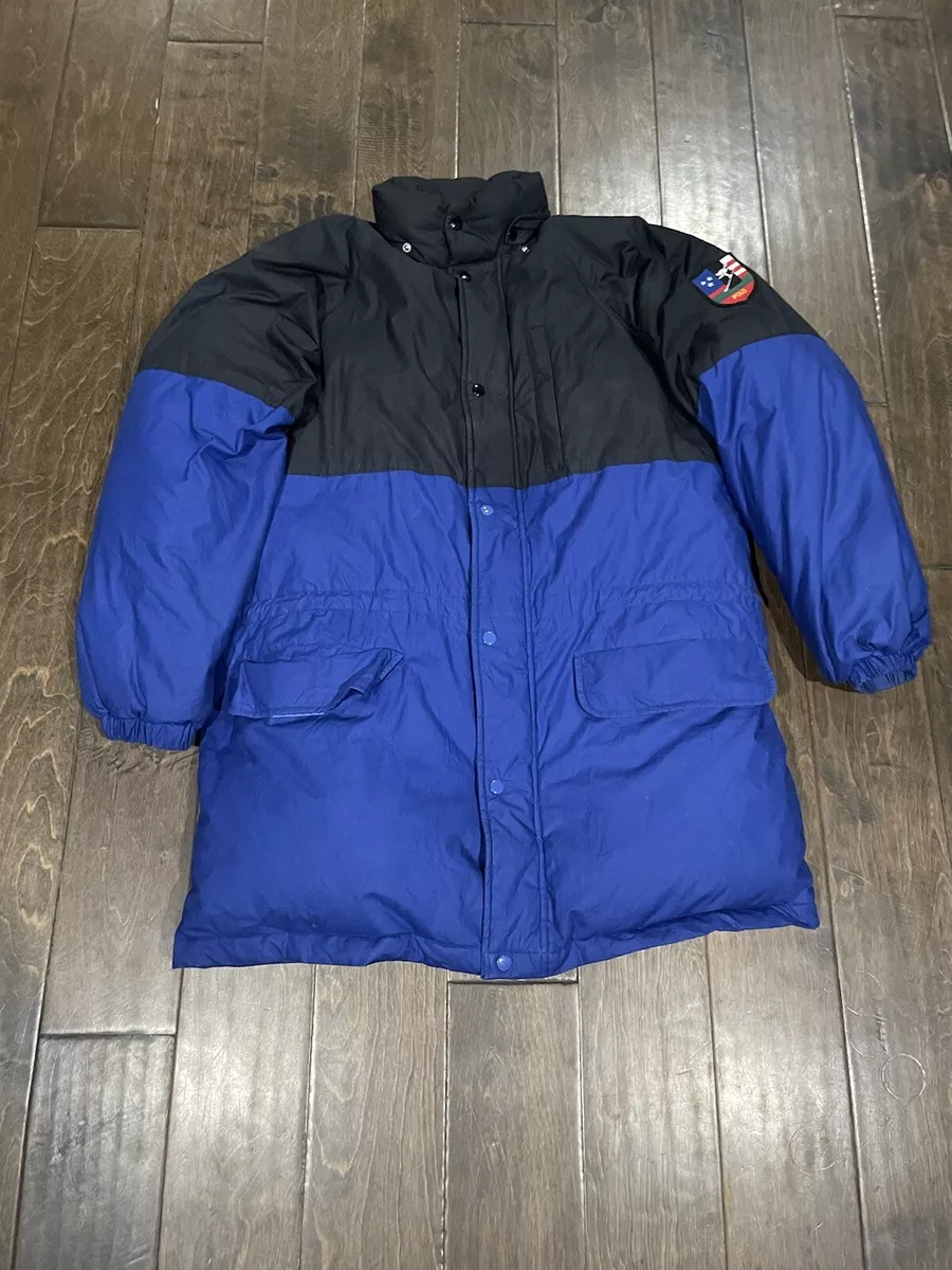 VTG 80s 90s Polo Ralph Lauren Suicide Skier Puffer Down Ski Jacket Men Sz medium