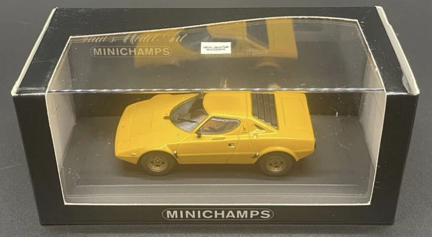 Minichamps 1/43 Lancia Stratos 1972-78 желтый 430125020 - Изображение 3 из 4